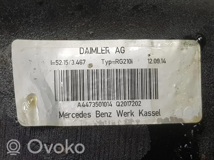 Mercedes-Benz Vito Viano W447 Takatasauspyörästö A4473501014