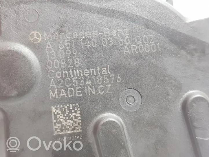 Mercedes-Benz ML AMG W166 Valvola EGR A6511400360