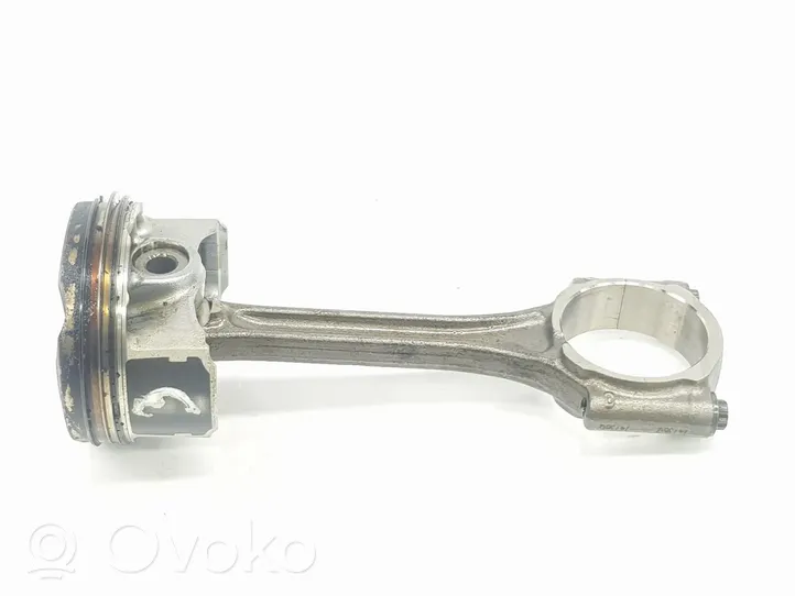 Opel Corsa E Piston with connecting rod 1618395180