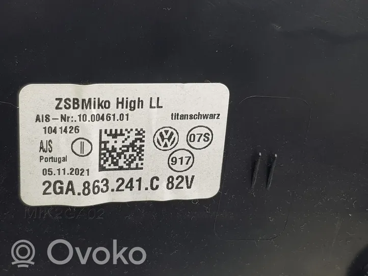 Volkswagen T-Roc Podłokietnik tunelu środkowego 2GA863241C