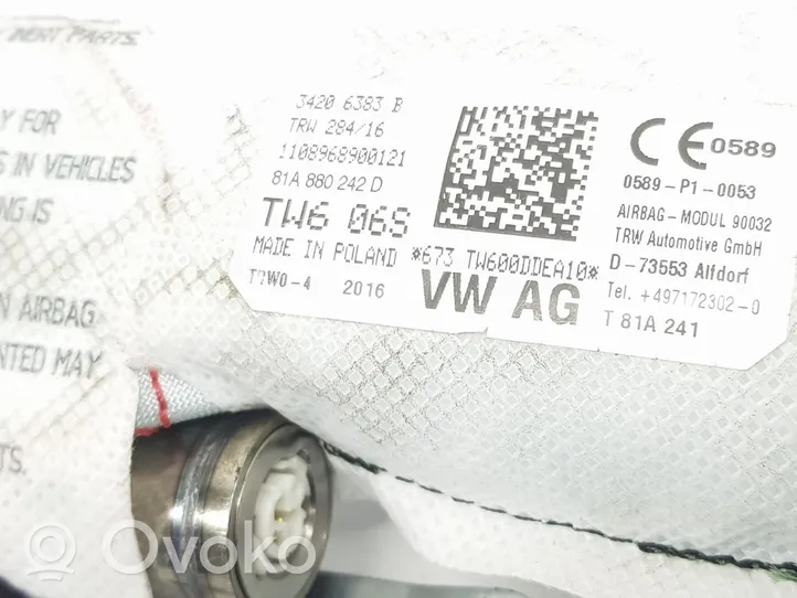 Audi Q2 - Poduszka powietrzna Airbag boczna 81A880204D