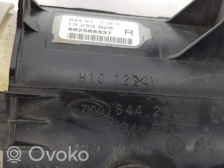 Opel Meriva B Światło przeciwmgłowe przednie 13253626