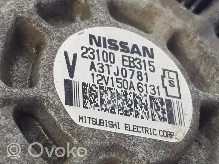 Nissan NP300 Generatore/alternatore 23100EB315