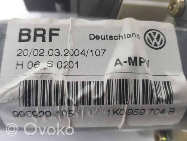 Volkswagen Touran I Motorino alzacristalli della portiera posteriore 1K0959704E