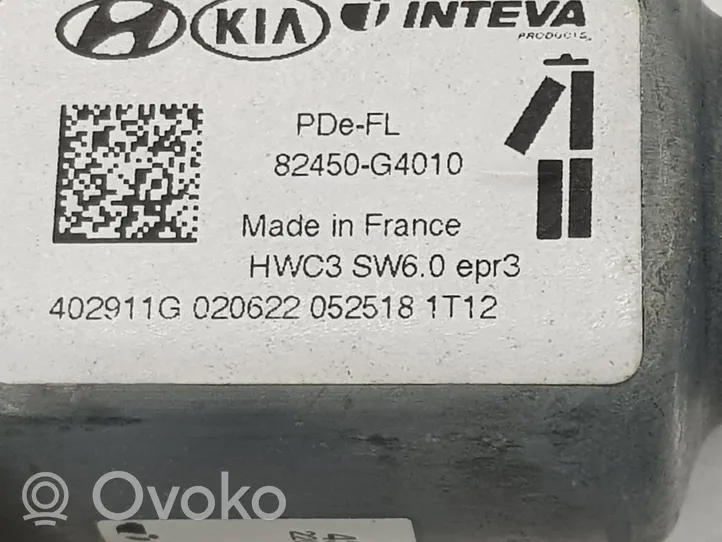 Hyundai i30 Silniczek podnośnika szyby drzwi przednich 82450G4010