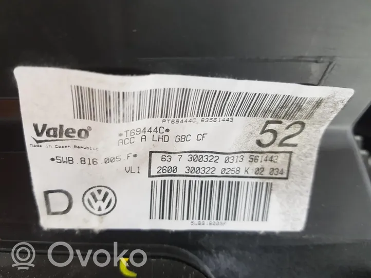 Audi Q2 - Sisälämmityksen ilmastoinnin korin kotelo 5Q1820353J