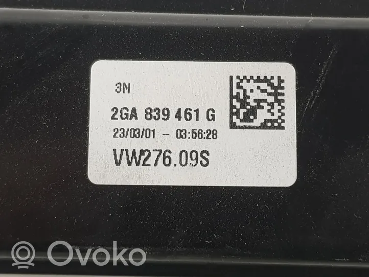 Volkswagen T-Roc Elektryczny podnośnik szyby drzwi tylnych 2GA839461G