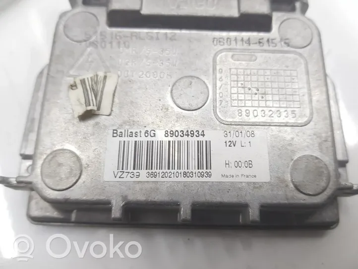 Opel Signum Ksenona vadības bloks 89034934