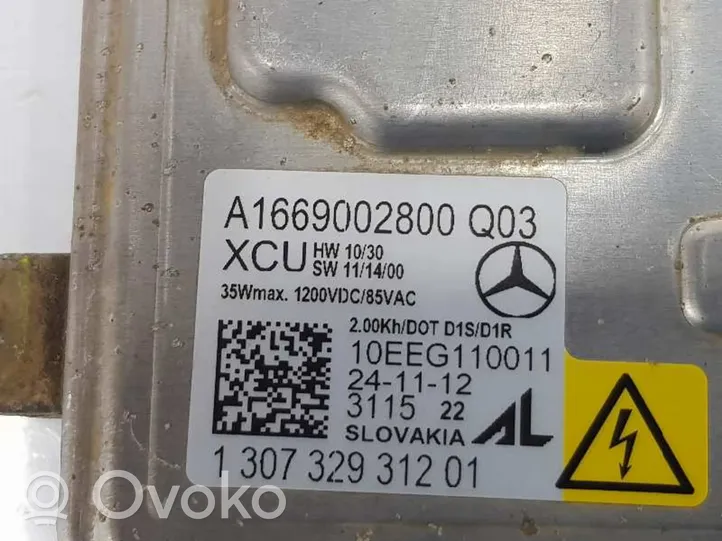 Mercedes-Benz ML AMG W166 Xenon valdymo blokas A1669002800