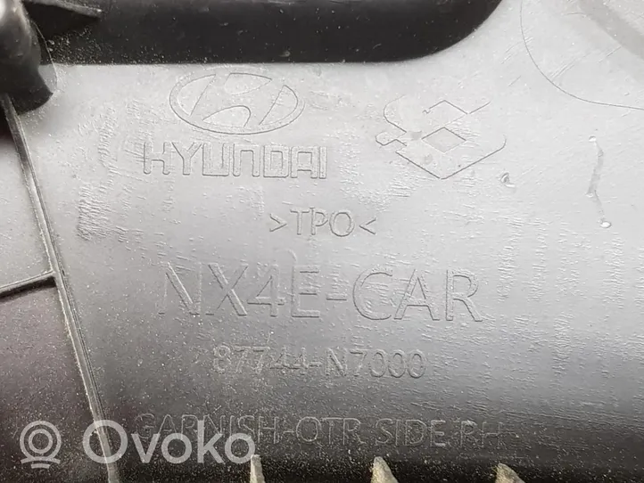 Hyundai Tucson TL Takalokasuojan koristelista 87744N7000