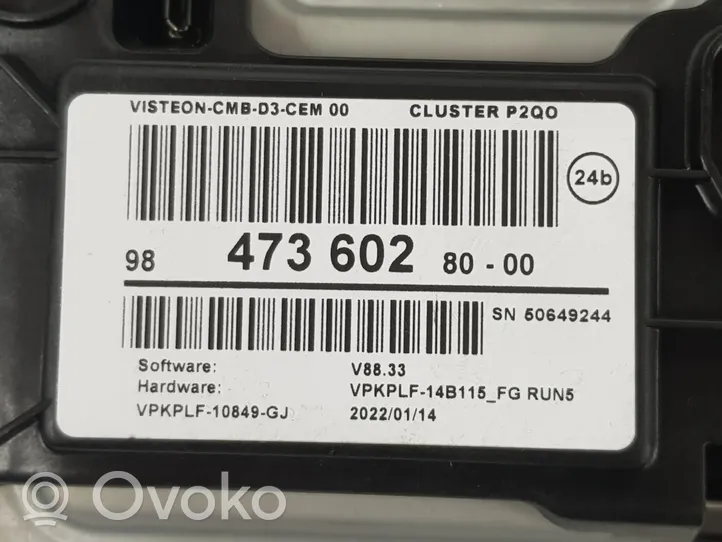 Opel Mokka X Monitor / wyświetlacz / ekran 9847360280