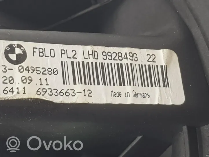 BMW X1 E84 Obudowa nagrzewnicy T1021327U