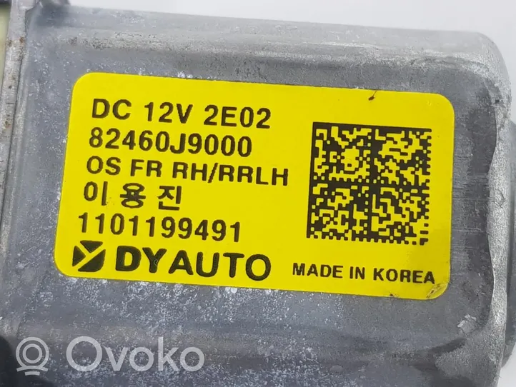 Hyundai Kona I Silniczek podnoszenia szyby drzwi tylnych 82460J9000