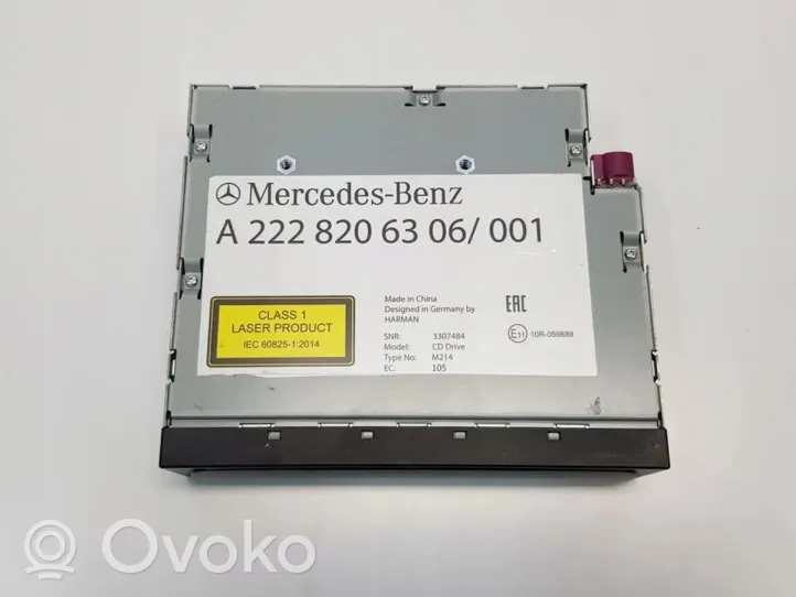 Mercedes-Benz S W222 CD/DVD-vaihdin 
