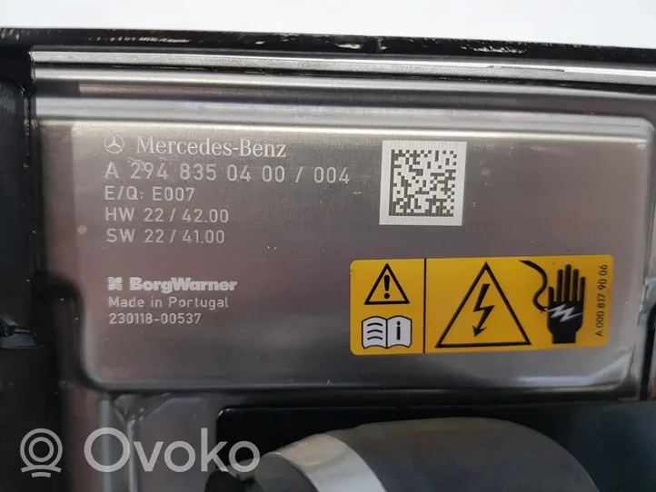 Mercedes-Benz EQS V297 Pompa elettrica dell’acqua/del refrigerante ausiliaria 