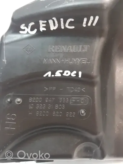 Renault Scenic III -  Grand scenic III Ilmansuodattimen kotelon kansi 