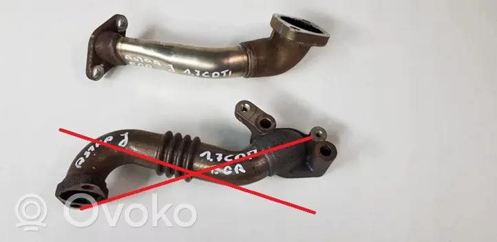 Opel Astra J Tuyau de raccordement solide EGR 