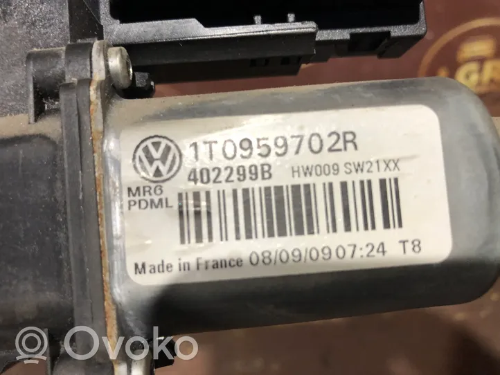 Volkswagen Caddy Etuoven ikkunan nostomoottori 5K0959792