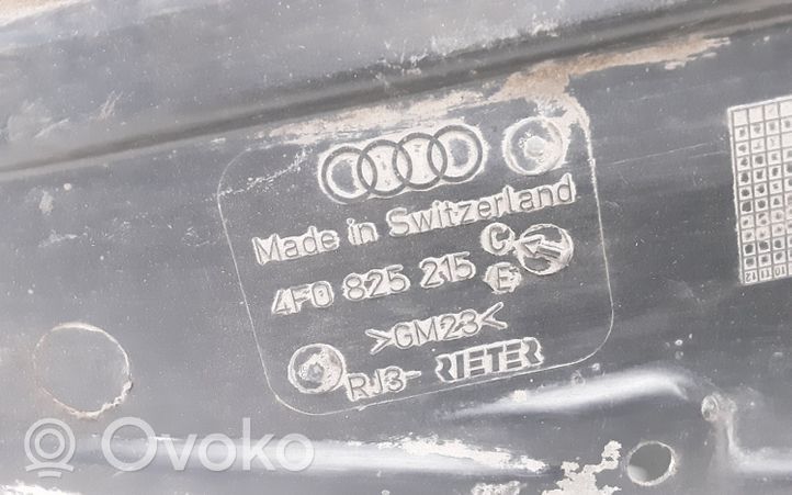 Audi A6 S6 C6 4F Unterfahrschutz Unterbodenschutz Fahrwerk hinten 4F0825215