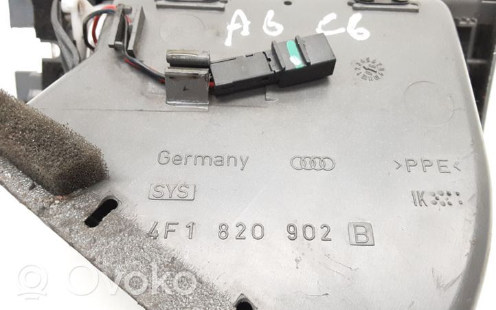 Audi A6 S6 C6 4F Dashboard side air vent grill/cover trim 4F1820902