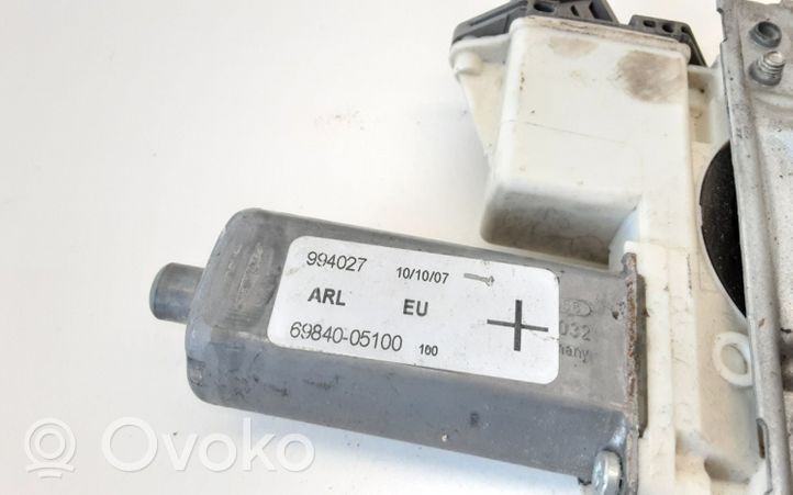 Toyota Avensis T250 Mécanisme lève-vitre de porte arrière avec moteur 6984005100