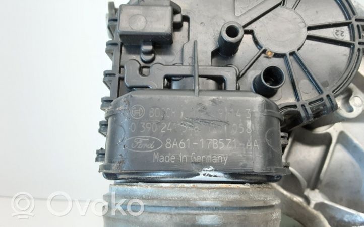 Ford Fiesta Tringlerie et moteur d'essuie-glace avant 8A6117B571AA