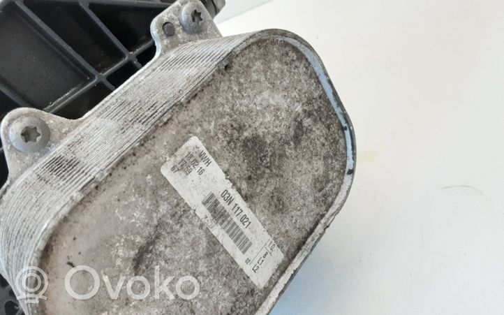 Volkswagen Touran II Oil filter mounting bracket 03N117021