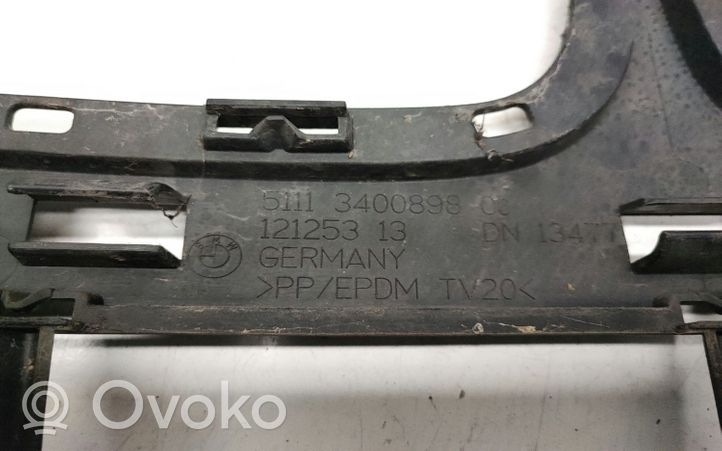 BMW X3 E83 Staffa di rinforzo montaggio del paraurti anteriore 3400898