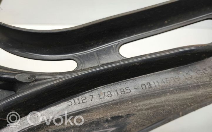 BMW 5 E60 E61 Support de pare-chocs arrière 7178185