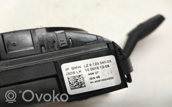 BMW 3 E92 E93 Pyyhkimen/suuntavilkun vipukytkin 9123040