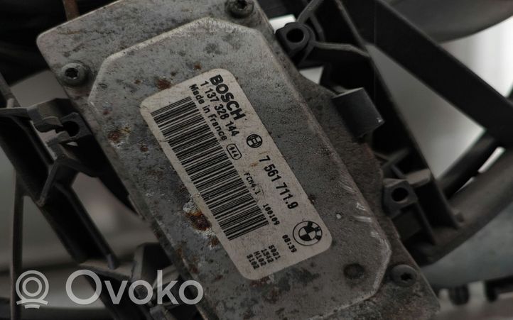 BMW 1 E81 E87 Elektryczny wentylator chłodnicy 7561711