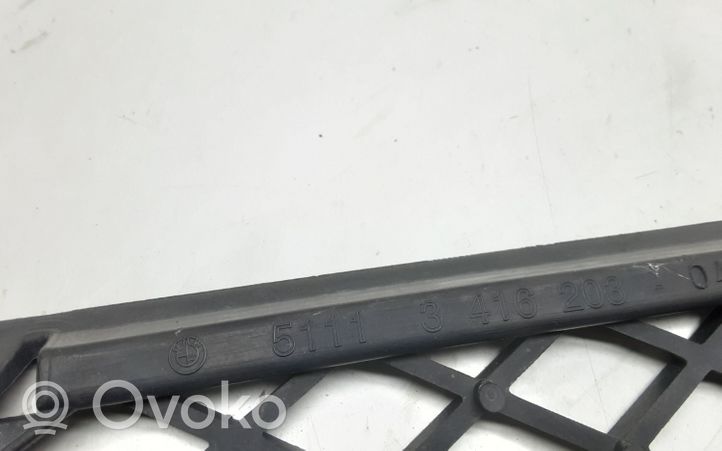 BMW X3 E83 Front bumper lower grill 3416203