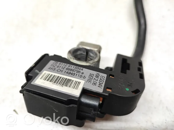 BMW X5 E70 Câble négatif masse batterie 9115504