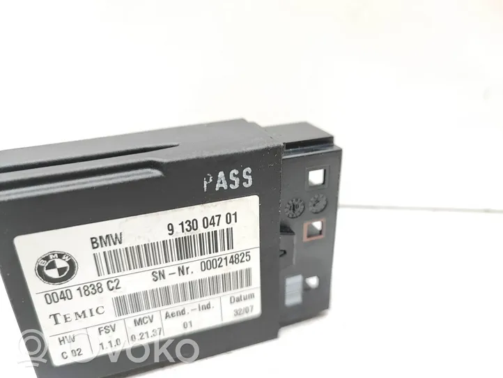 BMW 3 E92 E93 Seat belt warning relay 9130047