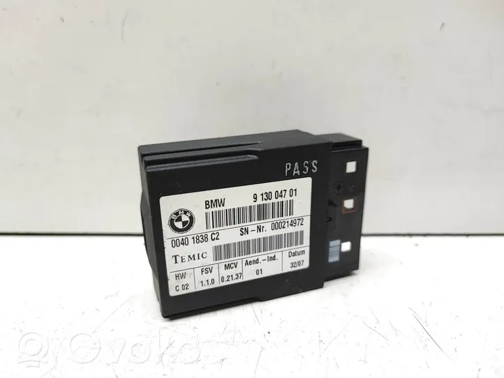 BMW 3 E92 E93 Seat belt warning relay 9130047