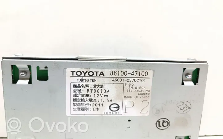 Toyota Prius (XW30) Garso stiprintuvas 8610047100