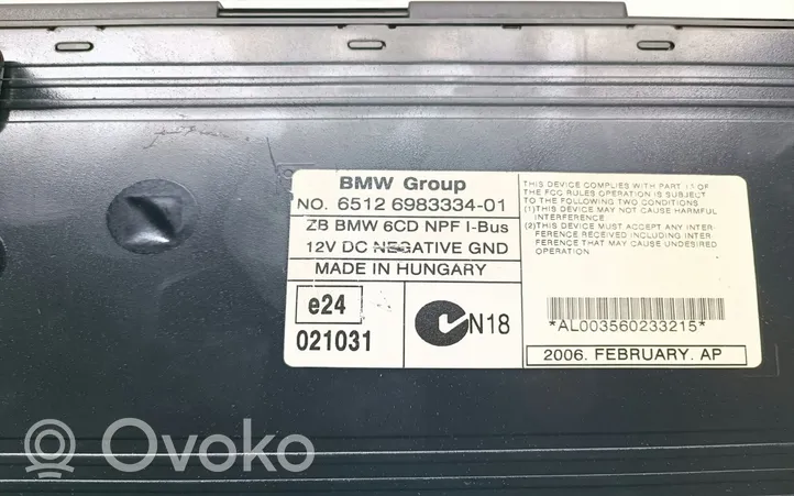 BMW X5 E53 Unité de navigation Lecteur CD / DVD 6983334
