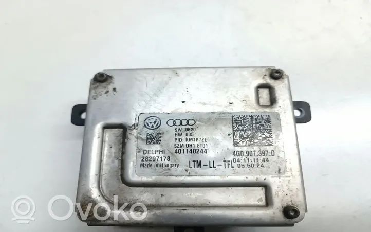 Audi A6 S6 C7 4G Moduł poziomowanie świateł Xenon 4G0907397D