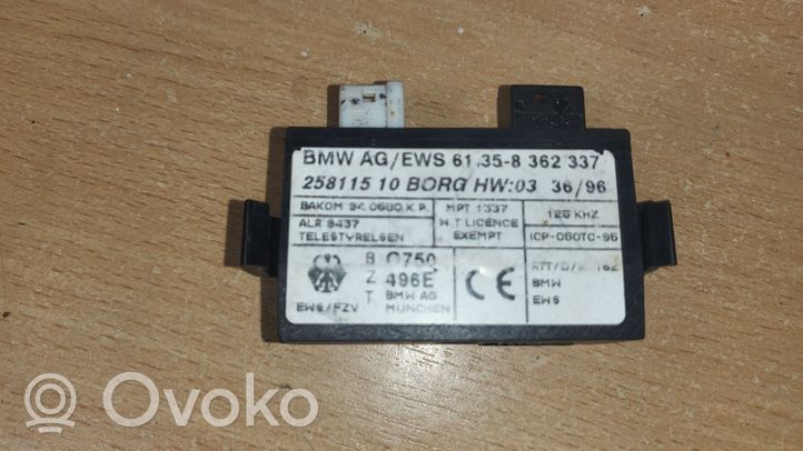 BMW 5 E39 Immobiliser reader (aerial) 61358362337