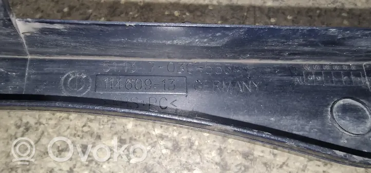 BMW 3 E46 Untere Verkleidung Scheinwerfer 51137030553