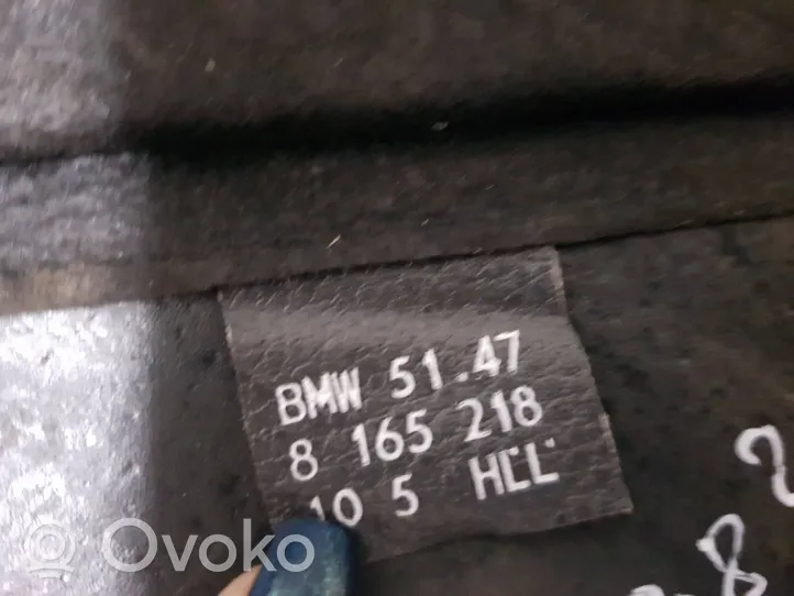 BMW 7 E38 Tappetino di rivestimento del bagagliaio/baule 51478165218