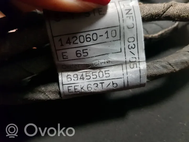 BMW 7 E65 E66 Wiązka przewodów czujnika parkowania PDC 6945505