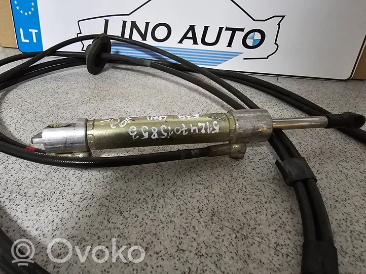 BMW 5 E39 Obudowa pompy hydraulicznej klapy tylnej bagażnika 51247015853