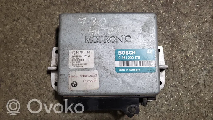 BMW 5 E34 Centralina/modulo del motore 1726684