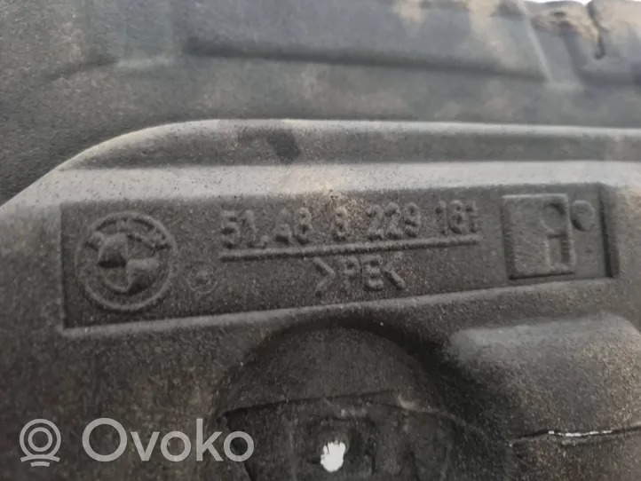 BMW 5 E39 Boczki / Poszycie drzwi przednich 51488229161