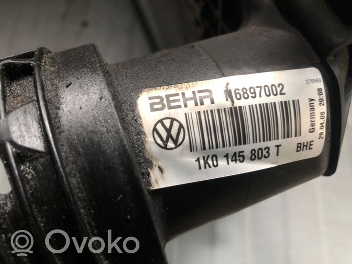 Volkswagen Golf VI Chłodnica powietrza doładowującego / Intercooler 1K0145803T