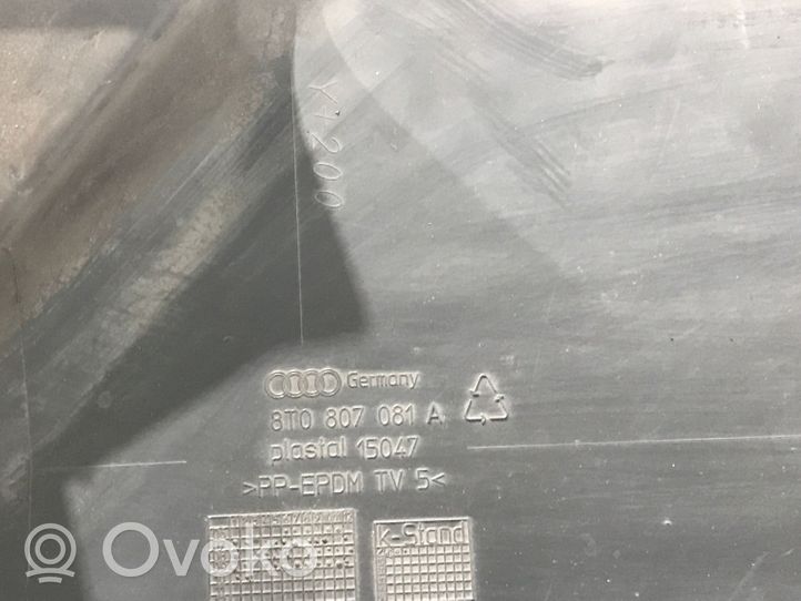 Audi A5 8T 8F Panel mocowania chłodnicy / góra 8T0807081A