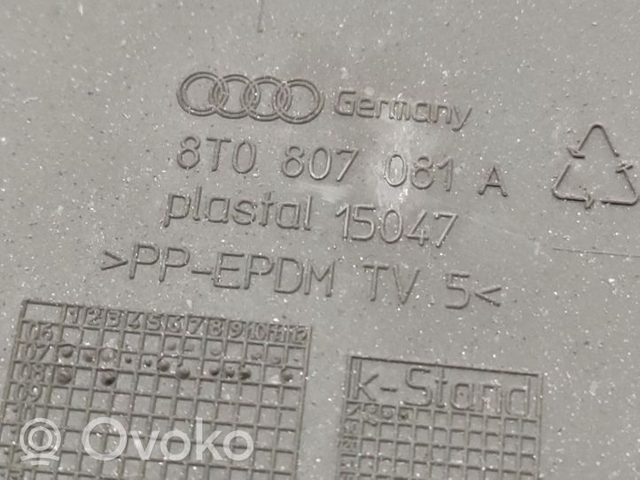 Audi A5 8T 8F Panel mocowania chłodnicy / góra 8T0807081A