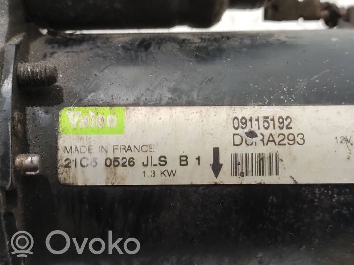 Opel Tigra B Starter motor 09115192