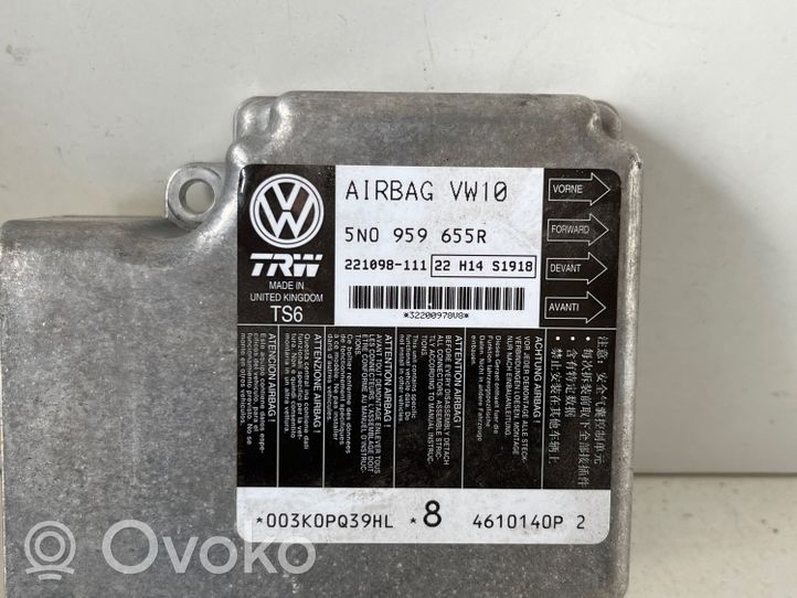 Volkswagen PASSAT B7 Centralina/modulo airbag 5N0959655R